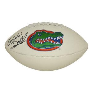 Autographed Gators football